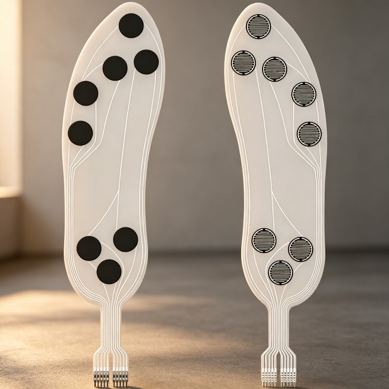 Smart Insole Pressure - 高精度フレキシブル薄膜圧力センサー ZNX-01 スマートインソールピエゾ抵抗式多点足圧測定
