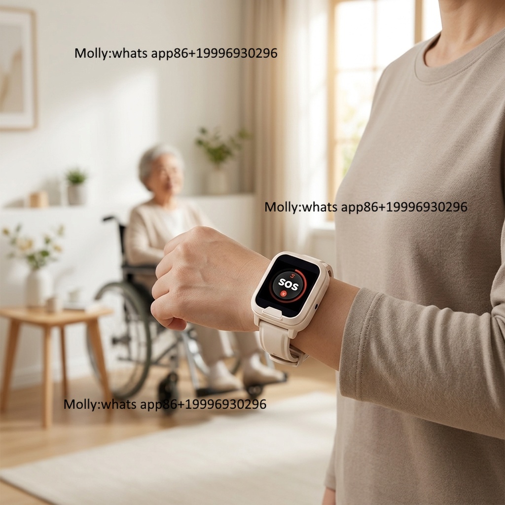 Fall Detection Watch - 4G医療アラートウォッチ転倒検知4G GPSスマートウォッチ高齢者転倒SOS心拍数＆血中酸素モニタリングリストバンド