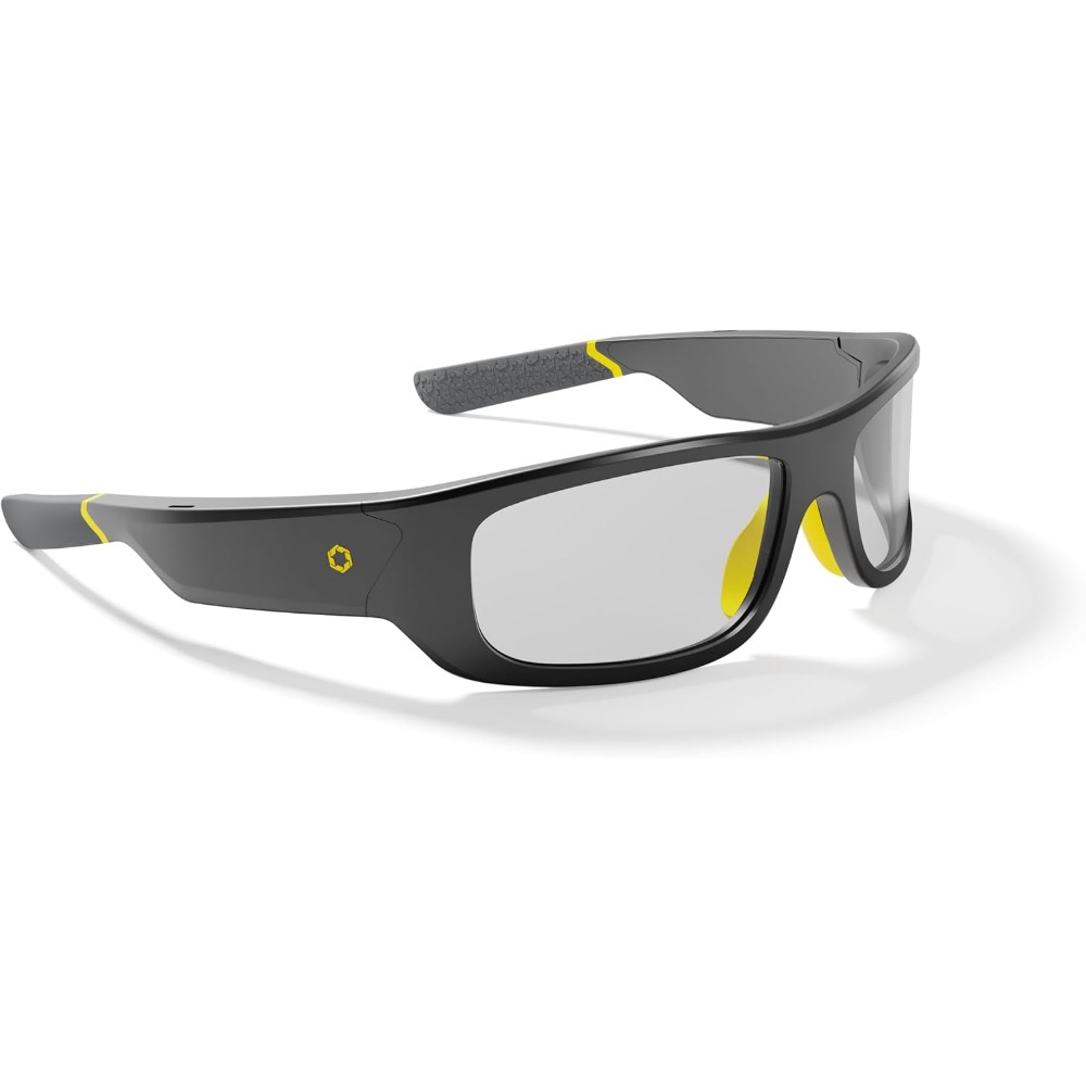 Smart Glasses Lens - スマートセーフティグラス（光適応レンズ、TR90フレーム、オープンイヤーオーディオ搭載）- ANSI認証済み