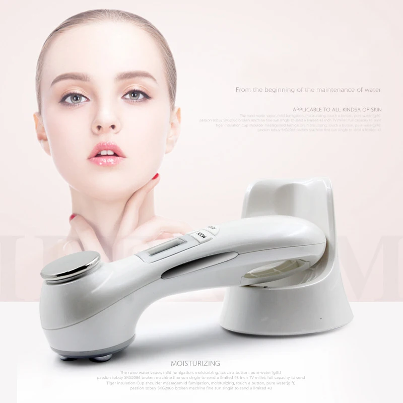 Galvanic Skin Sensor - 多機能フェイスリフティングマッサージャー,ems,LEDフォトン,ラジオ周波数,亜鉛メッキ,電気メソセラピー
