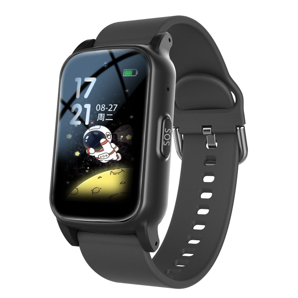 Fall Detection Watch - 高齢者向けスマートウォッチ、転倒検知機能付きGPSウォッチ、SOSキー、4G SIM、GPS測位、健康モニター、自動応答、ビデオ通話対応 C10