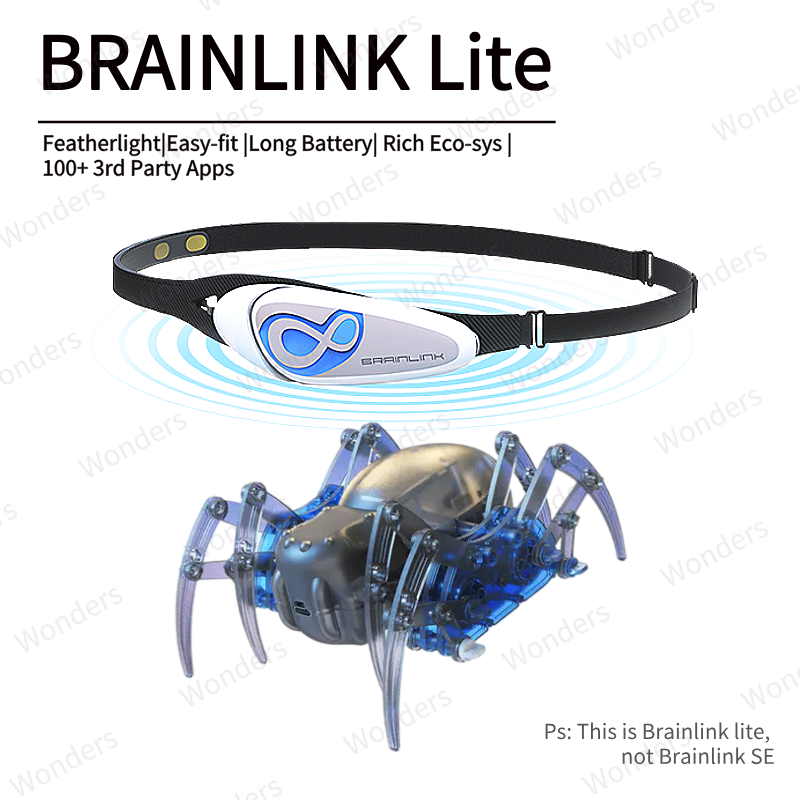 Meditation Headband Eeg - Brainlink Lite リモートコントロールスパイダーおもちゃ脳波 EEG ヘッドバンド注意トレーニングヨガ瞑想補助トレーニングツール