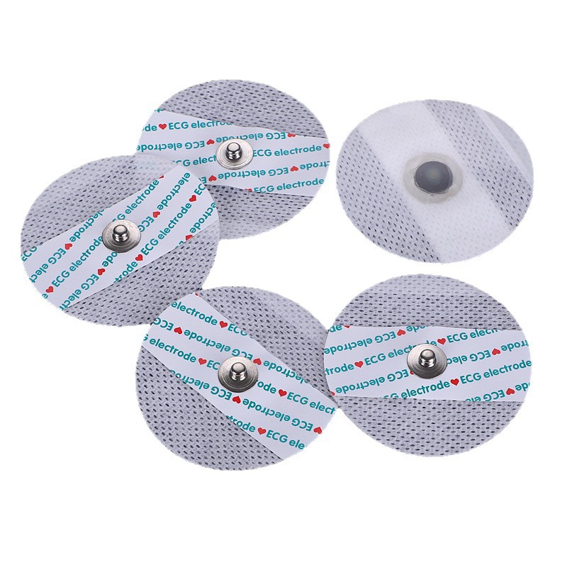 Ecg Patch Monitor - 50 個使い捨て医療用 ECG 電極パッチ不織布ボタン ECG マシン