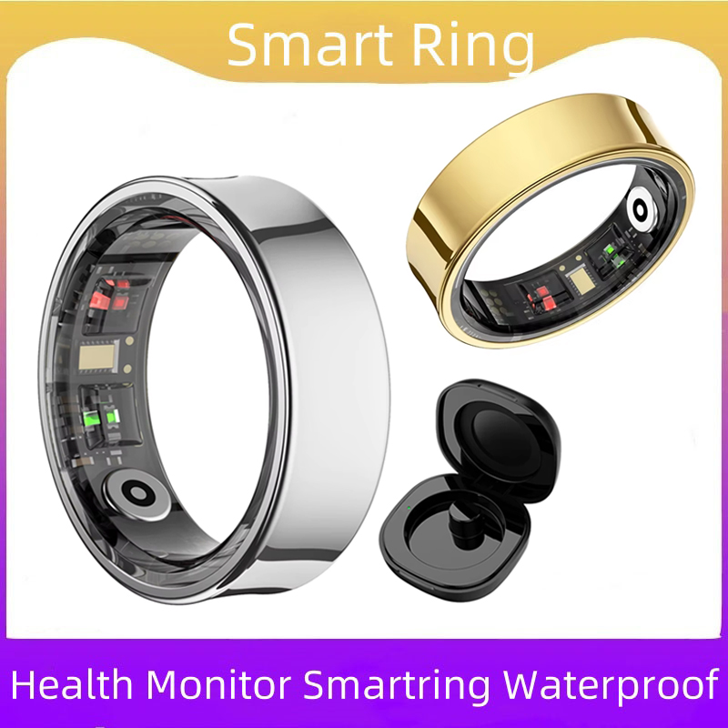 Temperature Ring Skin - 2026 スマートリング R09 5ATM防水スマートリング 男女兼用 心拍数