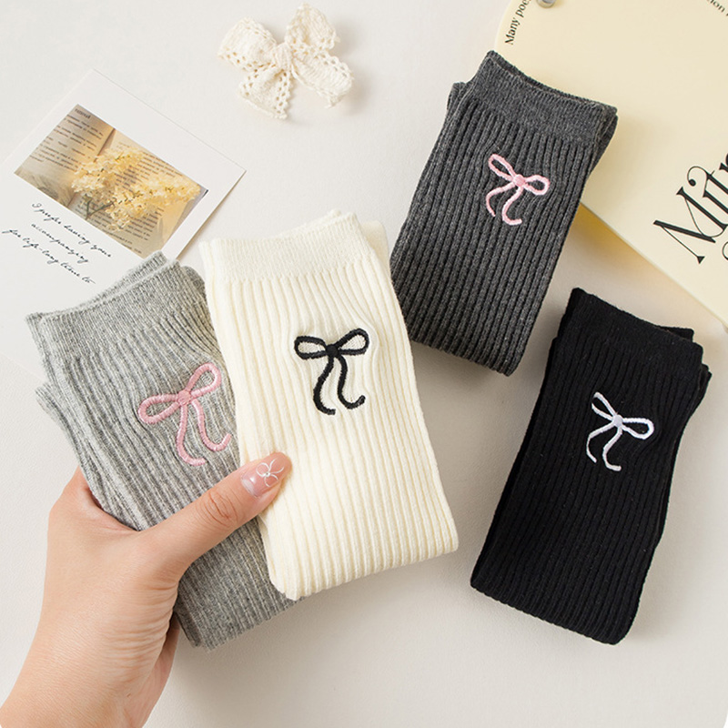 ベビー子供用韓国風ニーハイロングソックス 女の子用 可愛い白 - Baby Sock Oximeter のレビューと価格