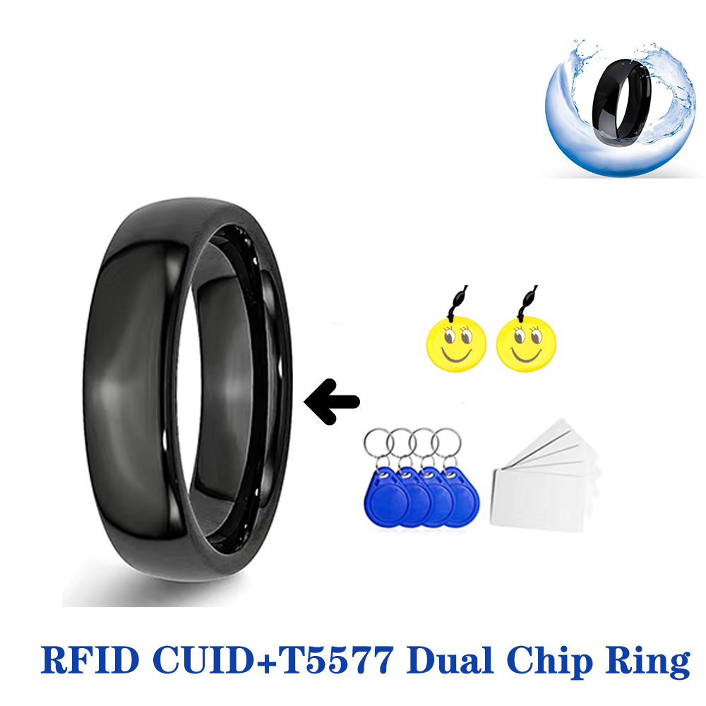RFID スマートデュアルチップ NFC リング ID +  - Smart Ring Nfc Pay のレビューと価格