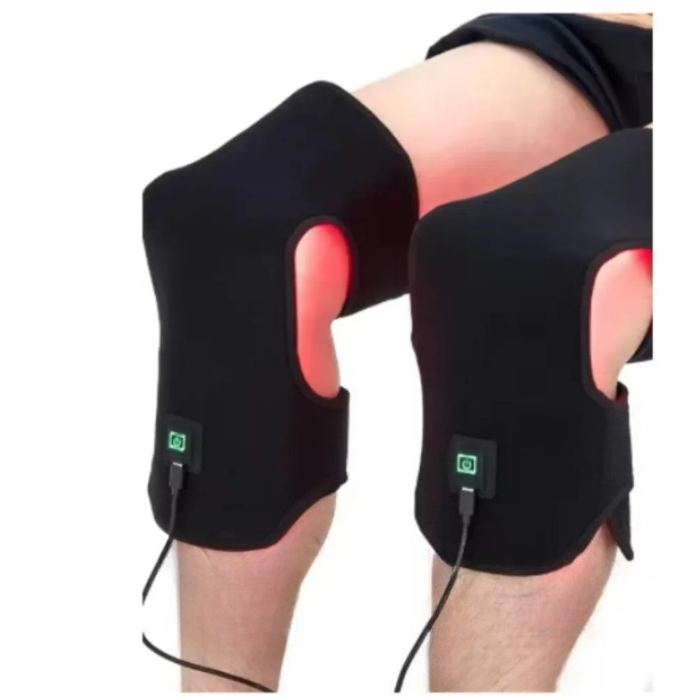 スマートタイマー赤色光療法ラップ 膝痛緩和用 赤外線LEDベ - Smart Knee Wrap のレビューと価格