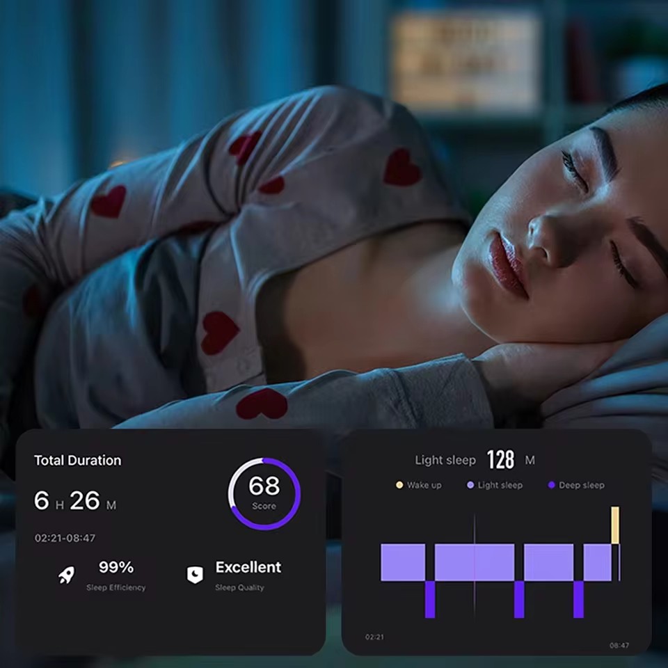 R09 スマートリング男性女性充電ケース付き、心拍数血中酸素 - Temperature Ring Skin のレビューと価格