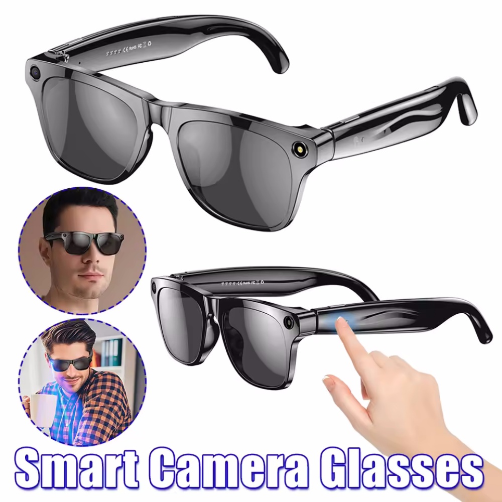 スマートグラス AI カメラ HD ウェアラブルミニカメラ  - Smart Glasses Lens のレビューと価格