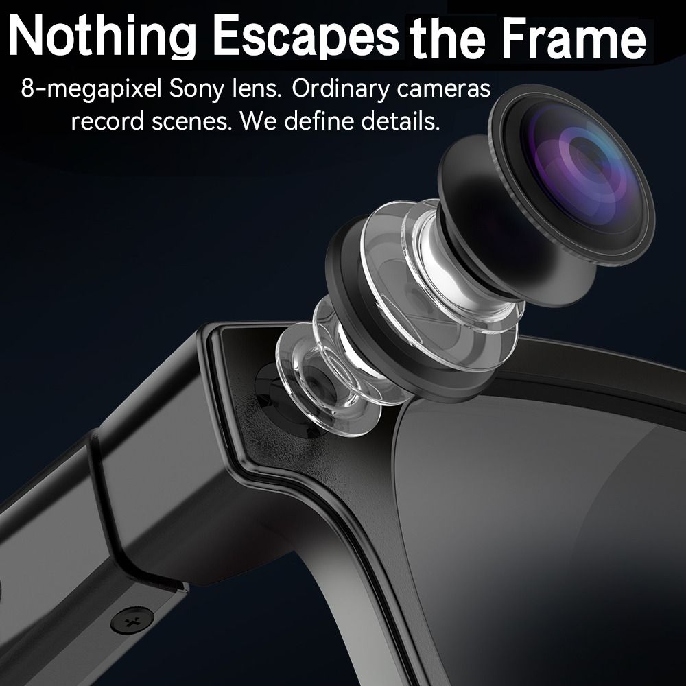 2 in 1 AIスマートグラス HD写真・動画・音声リアル - Smart Glasses Lens のレビューと価格