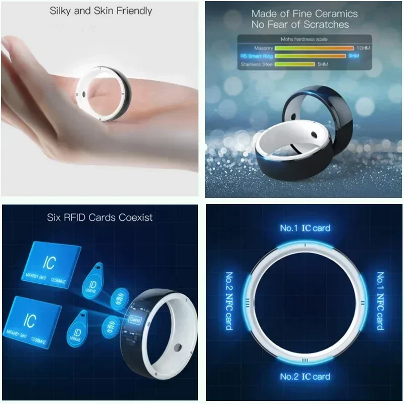 スマートリング6 RFIDカードディスク共有スマートウェアラ - Smart Ring Nfc Pay のレビューと価格