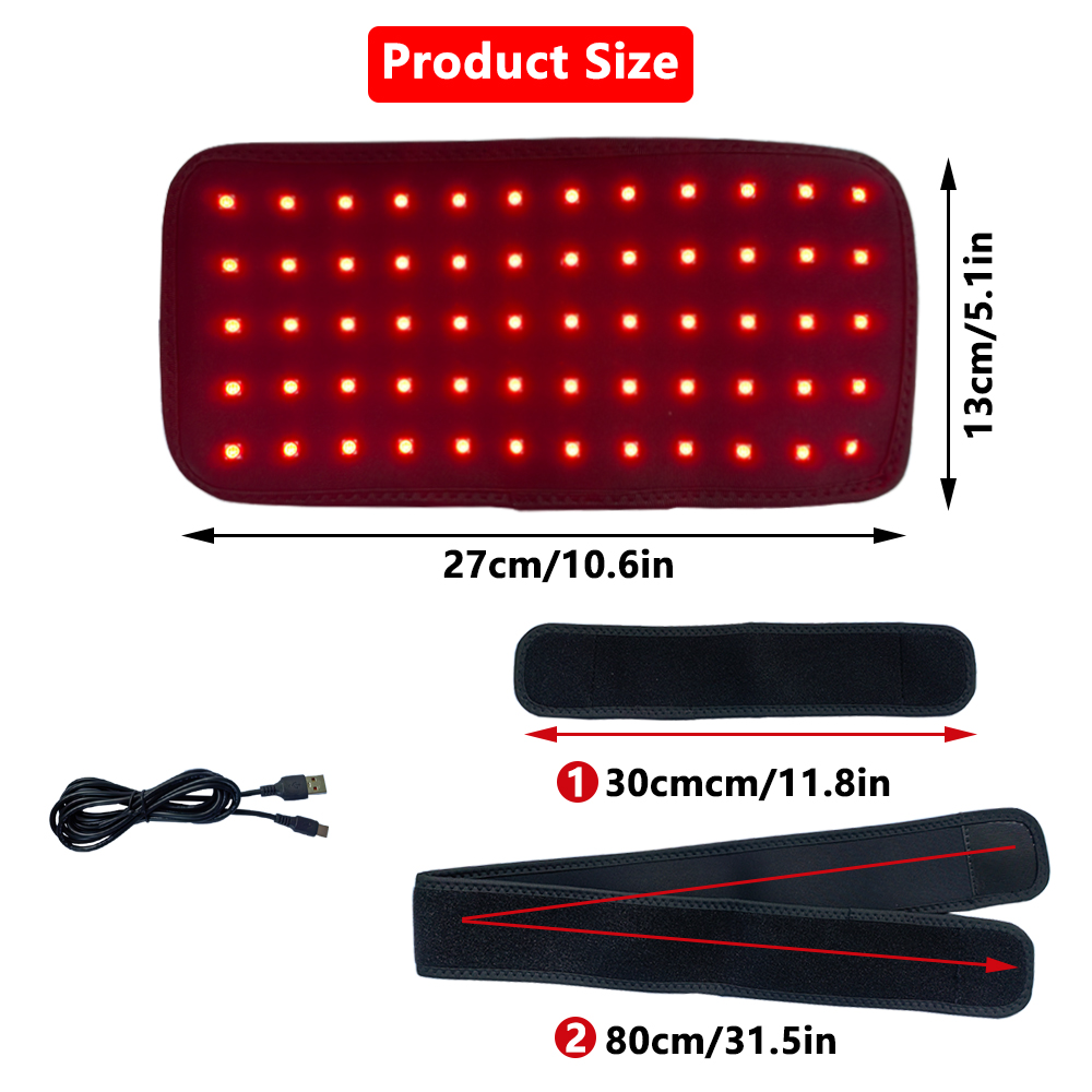 2025 新しい 60 LED 赤色および近赤外線ライト 6 - Galvanic Skin Sensor のレビューと価格
