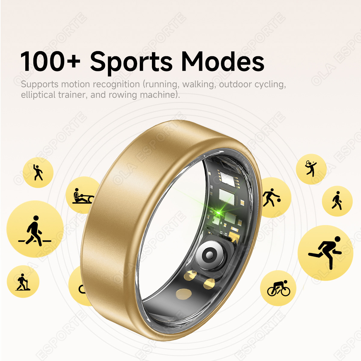 新しい R09 スマートリング男性女性用充電ケース付き、心拍 - Temperature Ring Skin のレビューと価格