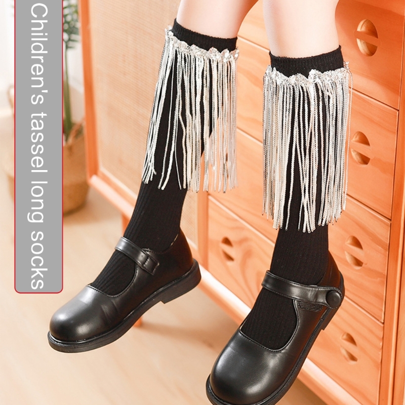 3〜13歳の女の子用のスパンコールとフリンジ付きのタッセルス - Baby Sock Oximeter のレビューと価格