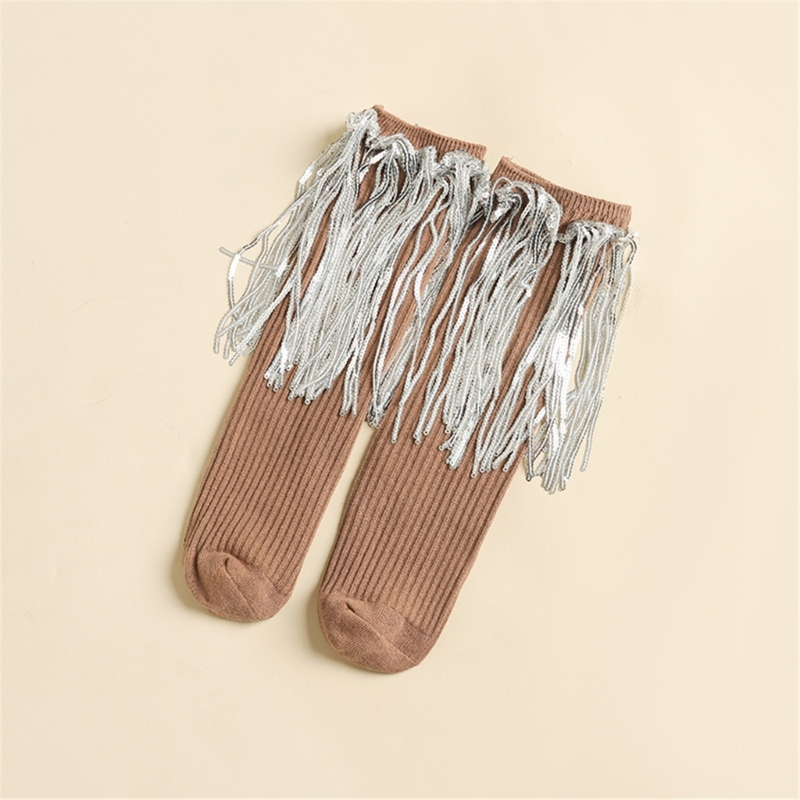 3〜13歳の女の子用のスパンコールとフリンジ付きのタッセルス - Baby Sock Oximeter のレビューと価格