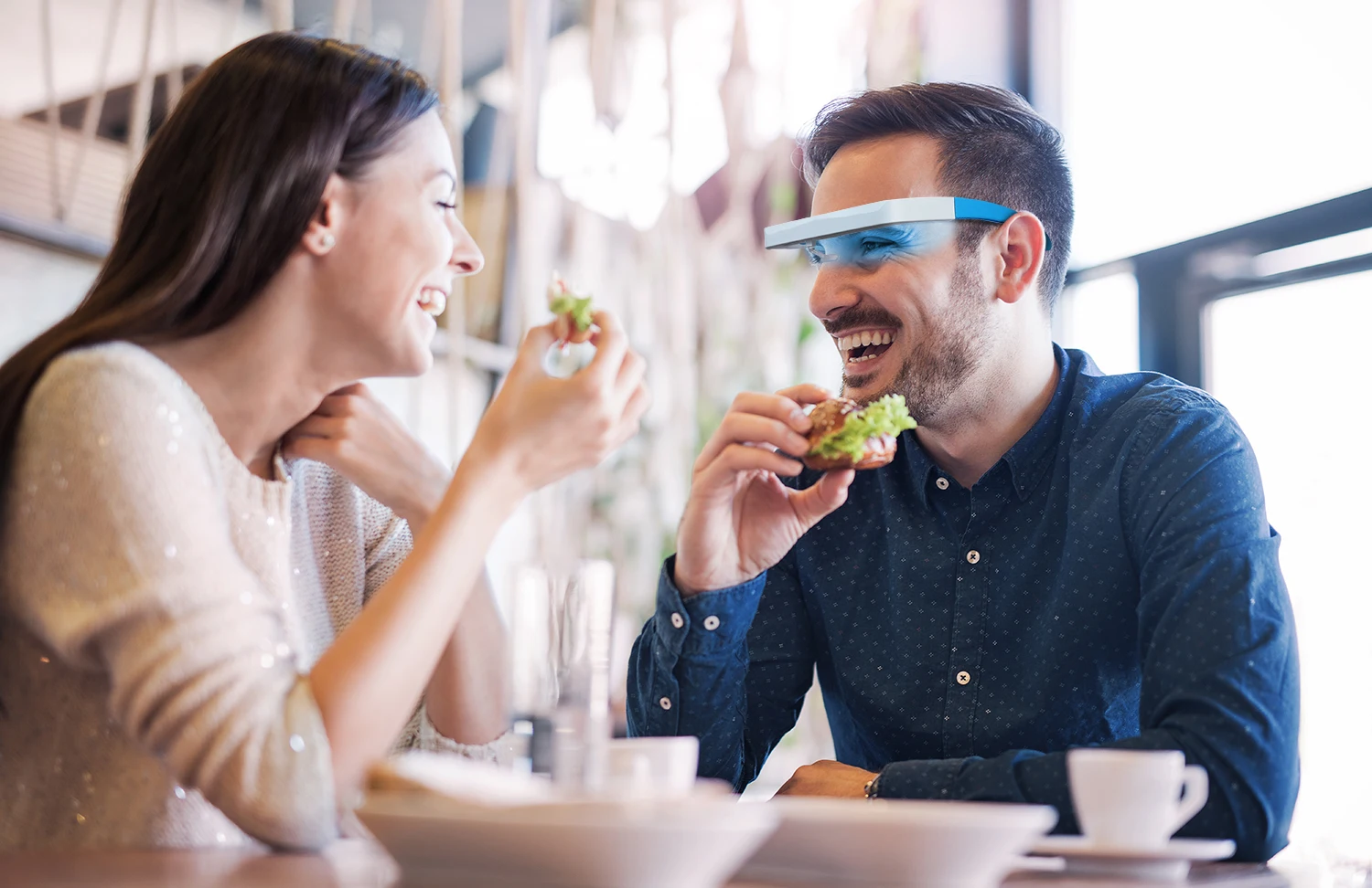 SAD光線療法メガネ 赤青光線療法 目の疲れ解消 くま解消  - Light Therapy Glasses のレビューと価格