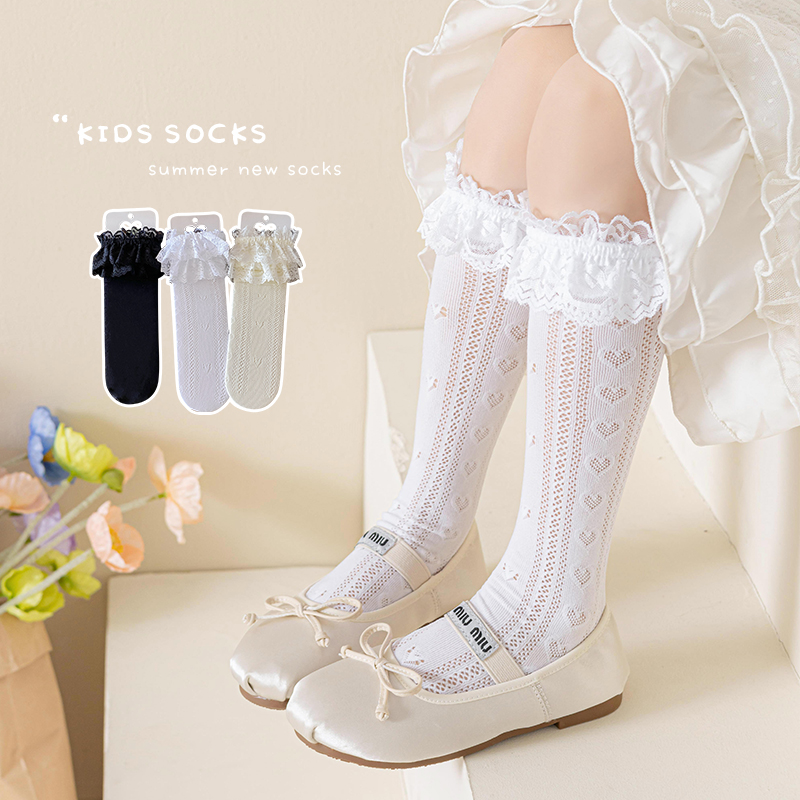 サマーホロー ジオメトリックハート オーバーニーハイソックス - Baby Sock Oximeter のレビューと価格