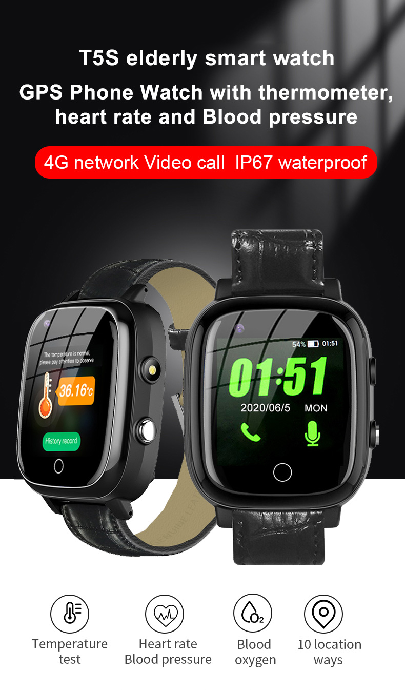 高齢者向けスマートウォッチ 高齢者向け GPS ウォッチ 転 - Fall Detection Watch のレビューと価格