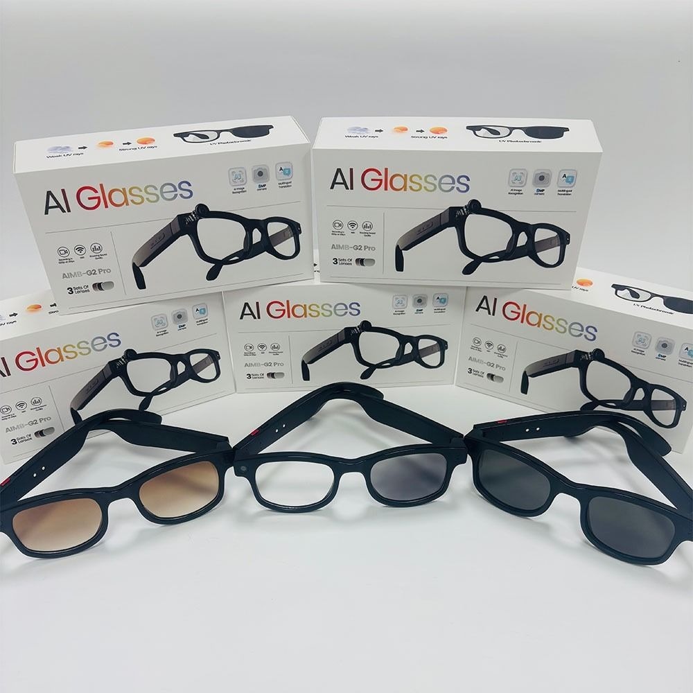 2 in 1 AIスマートグラス HD写真・動画・音声リアル - Smart Glasses Lens のレビューと価格
