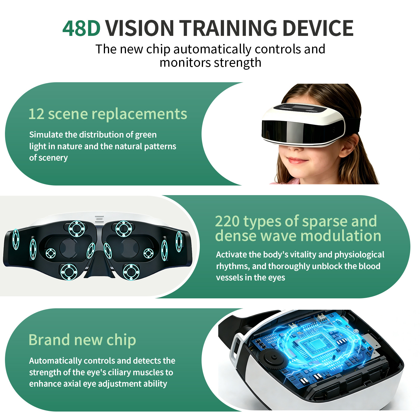 2026年新CE認証取得 パルス式アイマッサージャー 近視緩 - Light Therapy Glasses のレビューと価格