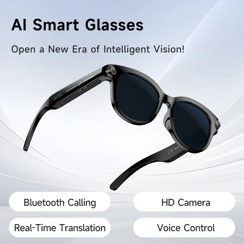 2026 AIスマートグラス 8Kリモコンタッチフォトカメラ - Smart Glasses Lens のレビューと価格