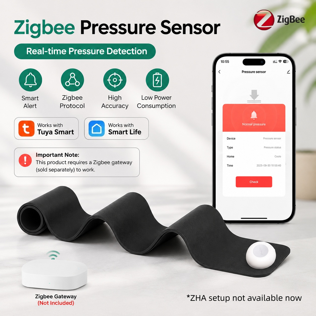 Zigbee 圧力センサー検出器重力検出バッテリー駆動 Tu - Smart Insole Pressure のレビューと価格