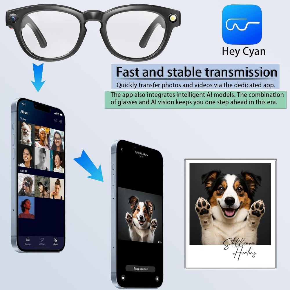 スマートグラス：4Kカメラ、Bluetooth、翻訳機能、自 - Smart Glasses Lens のレビューと価格