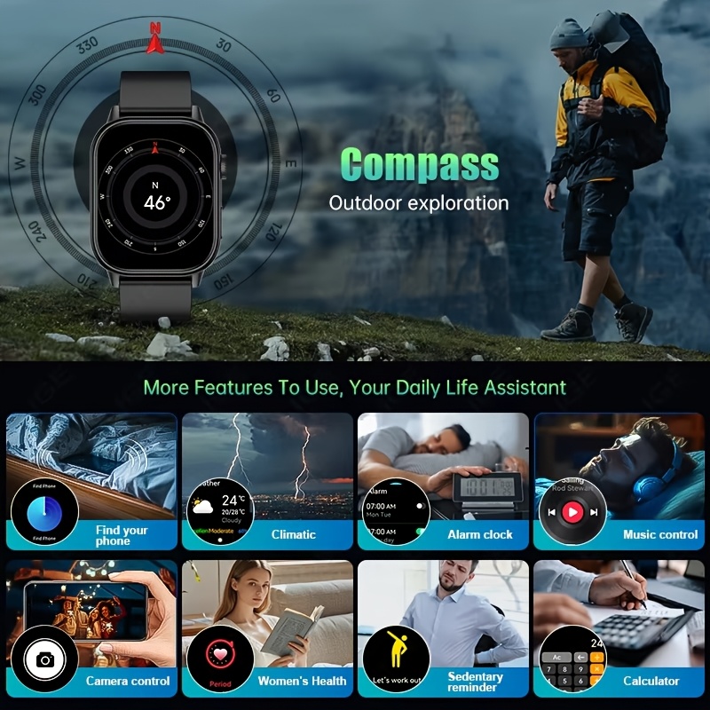 2025年 GPS測位 スマートウォッチ 軽量 おしゃれ ス - Fall Detection Watch のレビューと価格