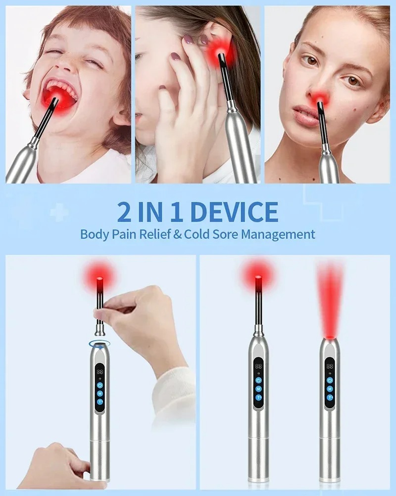 赤色光療法デバイス 口腔潰瘍 水疱性口炎治療 赤外線ライトセ - Galvanic Skin Sensor のレビューと価格