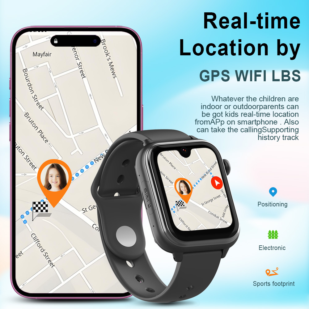 Wonlex KT37 GPSスマートウォッチ キッズ AI - Fall Detection Watch のレビューと価格