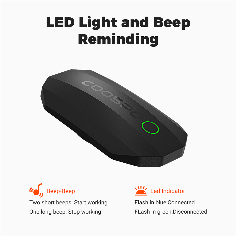 心拍数センサーCOOSPO-H808S,デュアルモード,AN - Breath Rate Monitor のレビューと価格