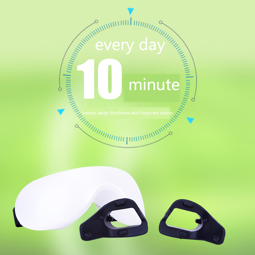 ワイヤレス3dアイマッサージデバイス,視力回復装置,子供近視 - Light Therapy Glasses のレビューと価格
